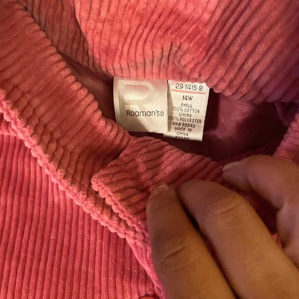 Roman’s Corduroy button down.